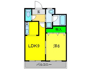 トゥールビヨンの物件間取画像